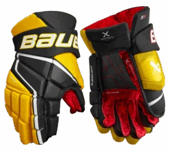 Bauer Vapor 3X Senior Hockey Gloves -Bauer 3X SR FRONT BKG2