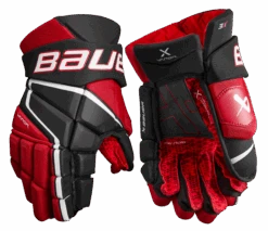 Bauer Vapor 3X Senior Hockey Gloves -Bauer 3X SR FRONT BKR2