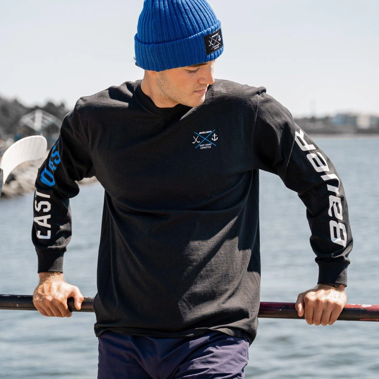 Bauer X East Coast Lifestyle Long Sleeve T-Shirt 3 Bauer X East Coast Lifestyle Long Sleeve T-Shirt - Image 3