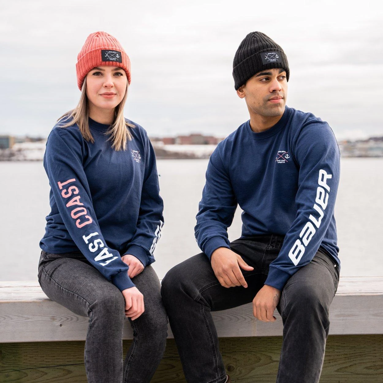 Bauer X East Coast Lifestyle Long Sleeve T-Shirt 4 Bauer X East Coast Lifestyle Long Sleeve T-Shirt - Image 4