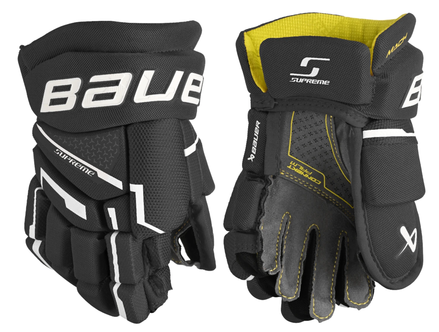 Bauer Supreme Mach Youth Hockey Gloves 1 Bauer Supreme Mach Youth Hockey Gloves