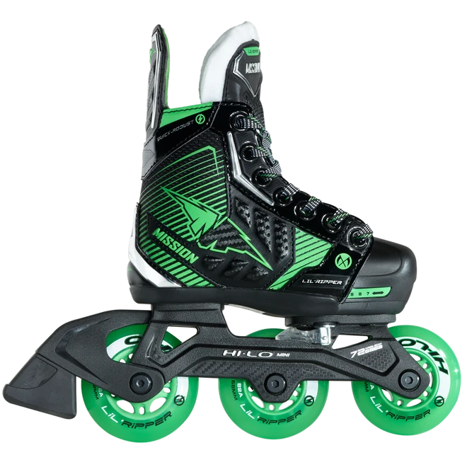 Bauer Mission Lil' Ripper Adjustable Junior Roller Skates 1 Bauer Mission Lil' Ripper Adjustable Junior Roller Skates