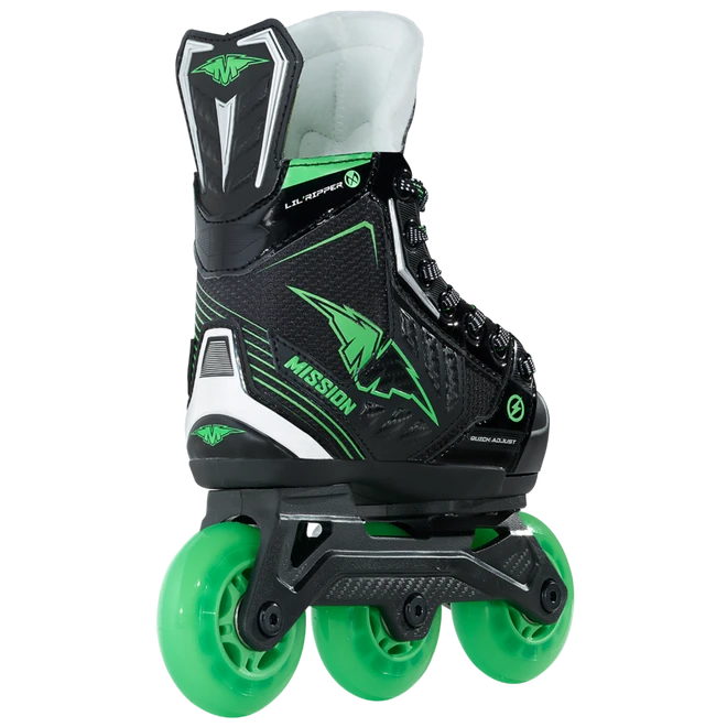 Bauer Mission Lil' Ripper Adjustable Junior Roller Skates 2 Bauer Mission Lil' Ripper Adjustable Junior Roller Skates - Image 2