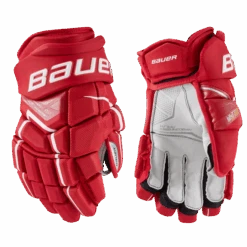 Bauer Supreme Ultrasonic Senior Hockey Gloves 11 Bauer Supreme Ultrasonic Senior Hockey Gloves -Bauer SUPREMEULTRASONICGloveSenior RED