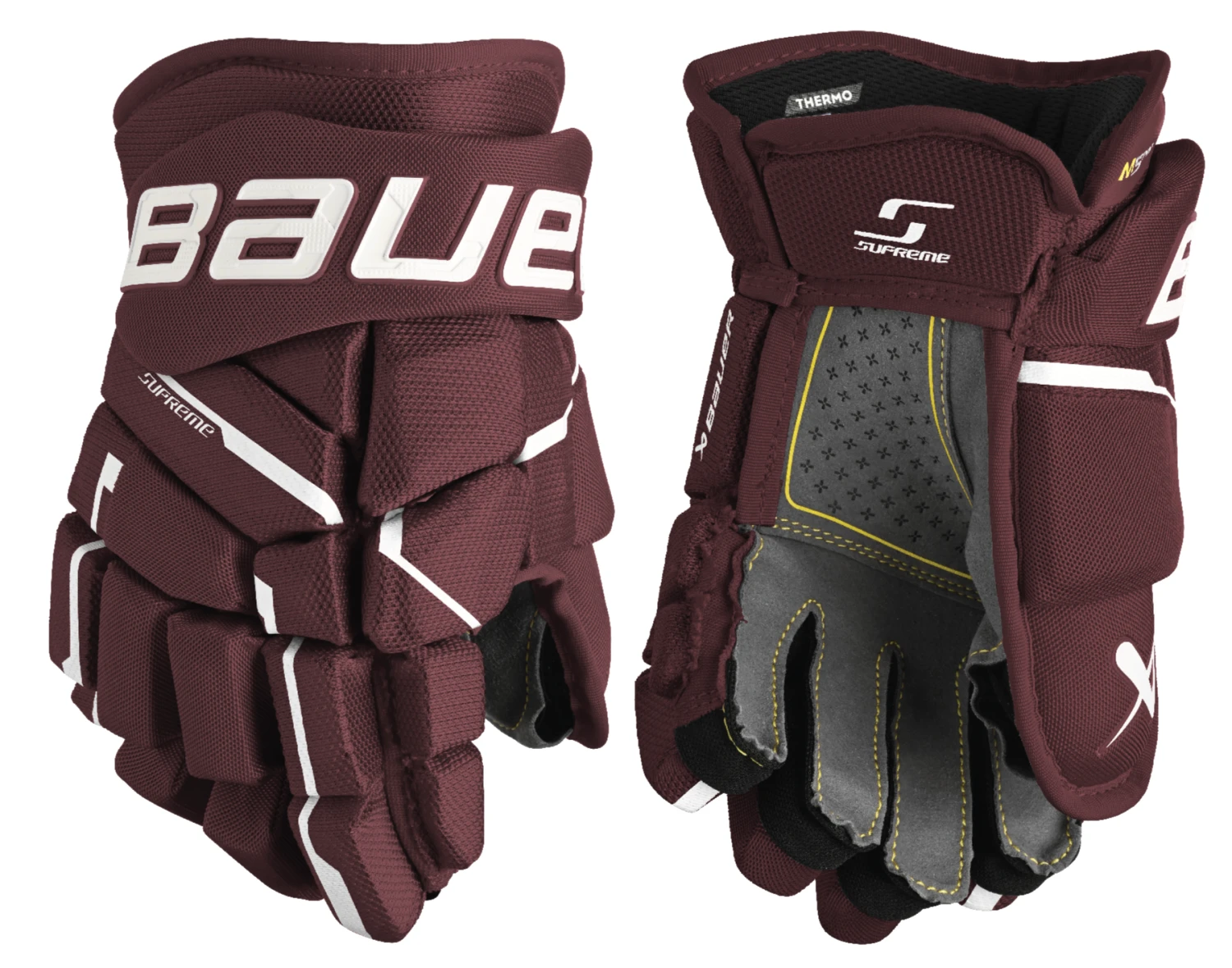 Bauer Supreme M5 Pro Junior Hockey Gloves 4 Bauer Supreme M5 Pro Junior Hockey Gloves - Image 4