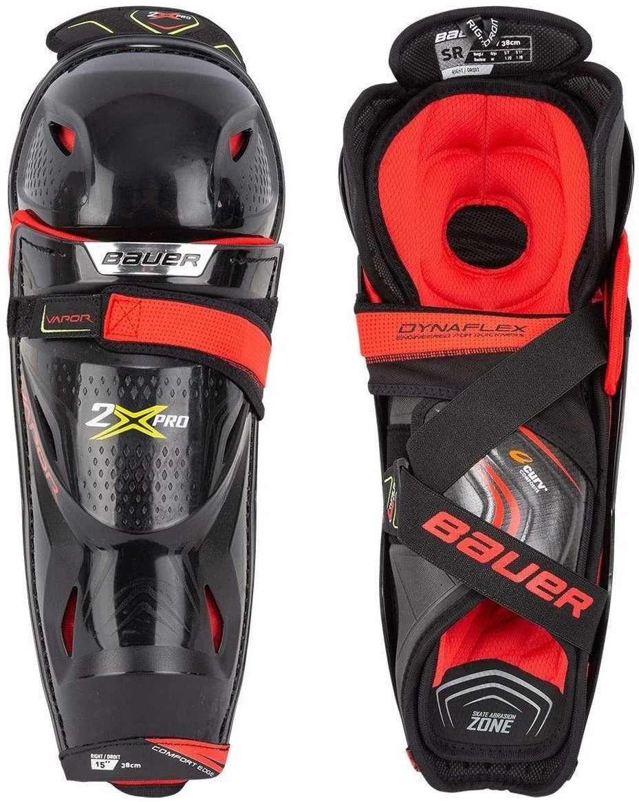Bauer Vapor 2X Pro Senior Shin Guards 1 Bauer Vapor 2X Pro Senior Shin Guards
