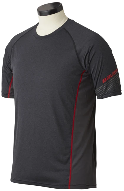Bauer S19 Essential Short-Sleeve Baselayer Top Youth 1 Bauer S19 Essential Short-Sleeve Baselayer Top Youth