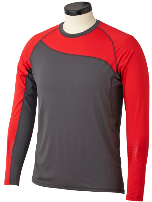 Bauer S19 Pro Long-Sleeve Baselayer Mens Top (Red) 1 Bauer S19 Pro Long-Sleeve Baselayer Mens Top (Red)